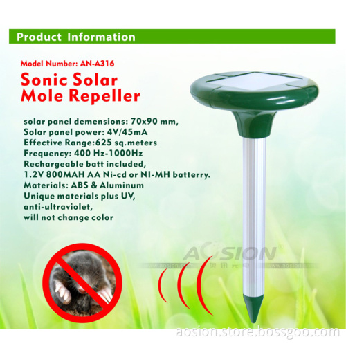 Farm Rat Repeller with Solar